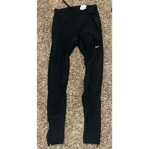 Nike Women's Black Thermal Running Pants Dri Fit Medium